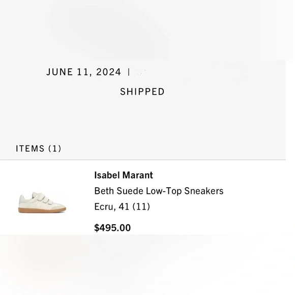 EUC Isabel Marant Beth Sneakers 41 - Picture 10 of 10